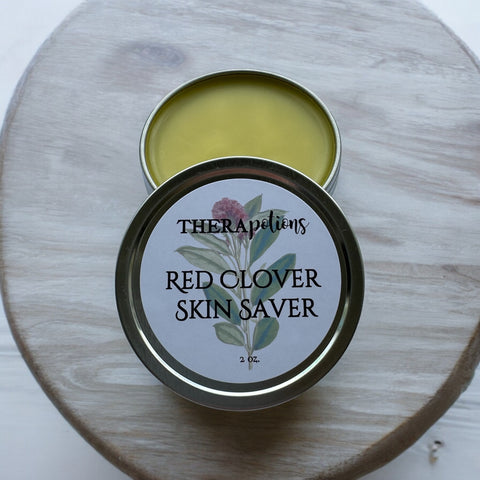 Red Clover and Walnut Skin Calming Salve